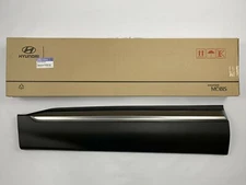 Front Door Lower Molding 2021 -22-23 Santa Fe Driver Side Garnish Satin Chrome