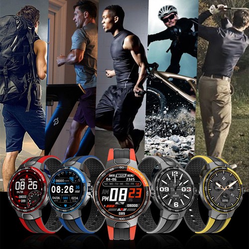 Men Business Smart Watch Fitness Tracker Sport Wristwatch Touchscreen Smartwatch - 第 9/15 張圖片