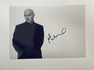 Midge Ure Signed A4 Photo Ultravox Visage Slik Rich Kids Live Aid Autograph COA