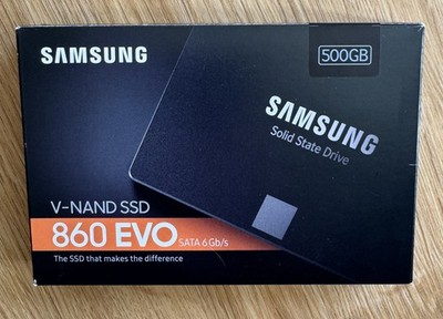 Nagelneue Samsung 860 EVO SATA III 2,5'' (6,35 cm) SSD 500GB, MZ-76E500 *NEU*