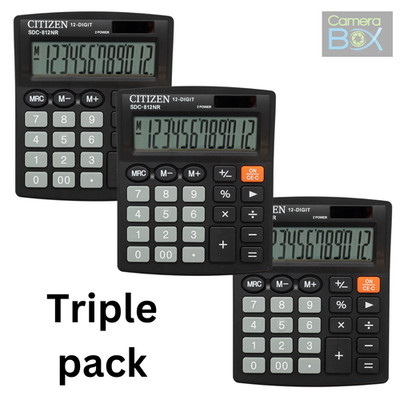 Citizen Smart Tischrechner - 3er Pack