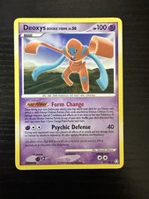 Pokémon TCG Deoxys Defense Forme 25/146 Legends Awakened Non-Holo Rare MP on eBay