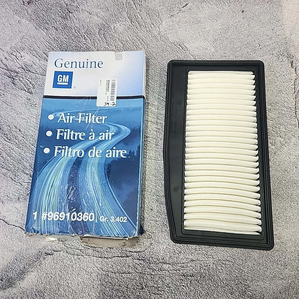 Filtro de aire motor chispa Chevrolet GM 96910360 ACDelco A3193C 2013-2016 OEM NOS Foto 4 de 4