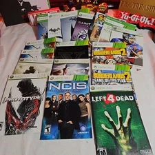 Lot Of 10 XBOX360 Instruction Manuals Only +8 Inserts