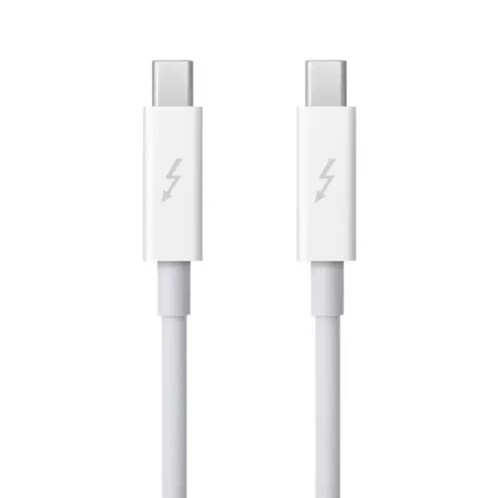 Apple Thunderbolt 2 Cavo Cable Bianco MCS12ZM/A - Photo 3/4