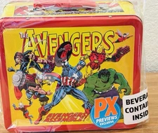 Surreal Entertainment Avengers Assemble Tin Titans Previews Exclusive Lunch Box 