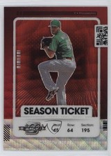 2021 Panini Contenders Season Ticket Optic Red Wave Prizm Zack Wheeler #57 pi4