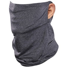 JSPA Face Mask Bandana Cooling Neck Gaiter Upgraded One Size, Dark Grey