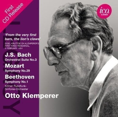 Audio Cd Otto Klemperer: Bach, Mozart, Beeethoven