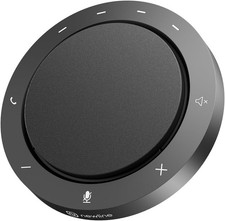 Conference Speaker and Microphone, Dual AI Mics with 360  Voice Pickup  Clear