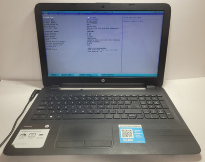 HP model 15-ba009dx w/AMD-A6-7310, 4GB RAM, 15.6'' Laptop for Repair#0361