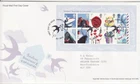 GB Stamps First Day Cover Business & Consumers Smiler MS, poppy, plane SHS 2010