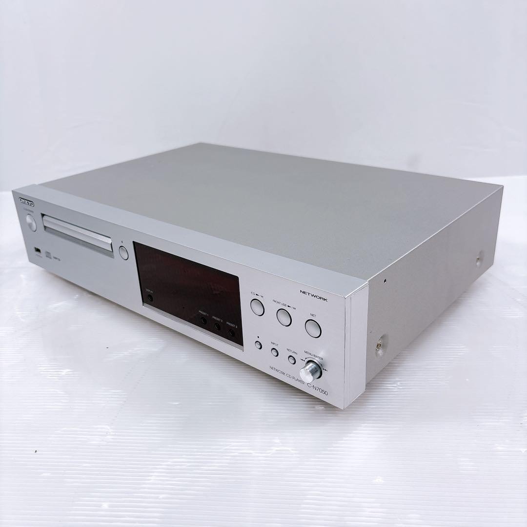 Onkyo C-n7050 Silver Network CD Player Hi-res Sound Source