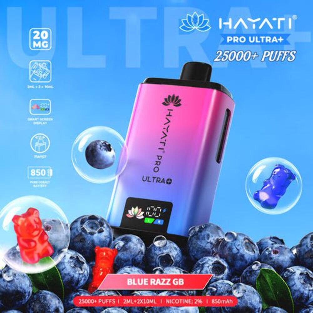 hayati pro ultra ebay Hayati Pro Ultra Plus Prefilled Pods 20mg | 25000 Puffs | Replaceable Pods  Only main image 0