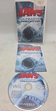 Jaws: Ultimate Predator Nintendo Wii, 2011 CIB Tested Complete
