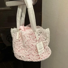 Chikazawa Lace Kitty Bag
