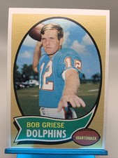 1970 Topps - Bob Griese #10 Dolphins NM + Centered Sharp Beauty Free Shipping