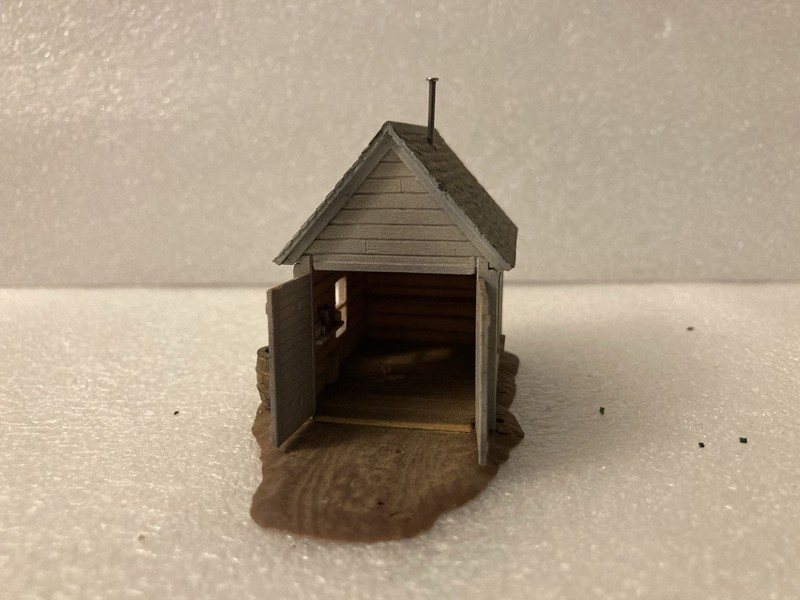 HO Scale Double Doored Garage And/Or Workshop 11984-S3067-925