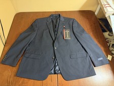NEW NWT 2025 RALPH LAUREN CHAPS Navy Blue Sport Coat Suit Blazer 50R