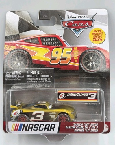 Lot Of 6 New 2024 NASCAR Edition Disney Pixar Cars McQueen Gogo Bubba Laney - Picture 5 of 14
