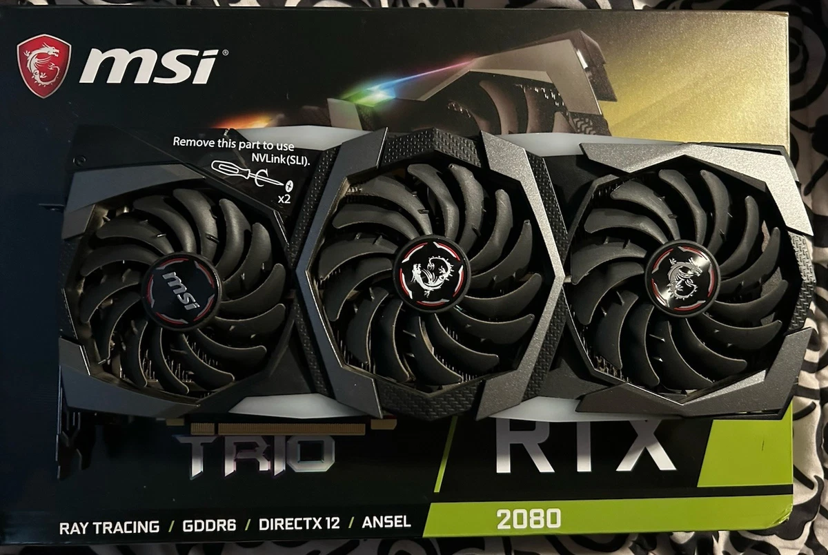 MSI NVIDIA GeForce RTX 2080 NVIDIA Computer Graphics Cards for