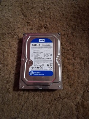 WD Blue 500GB SATA 3.5  Desktop Hard Drive WD5000AAKX 16MB Cache