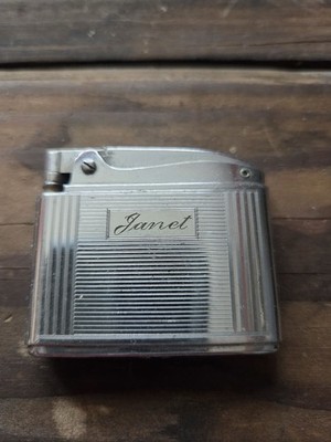 Vintage Ronson Adonis Cigarette Lighter  Janet  Collectible -V06