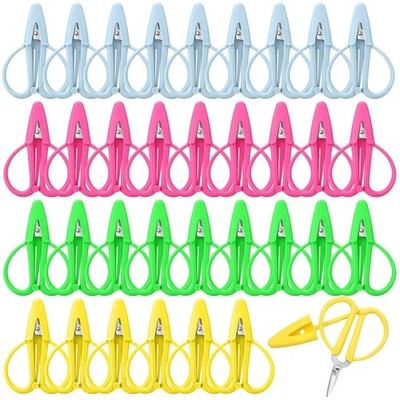Compact Travel Scissors Set Embroidery Craft Clipper 36 Pcs