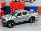 2019-2023 Ford Ranger Silver Opening Hood & Tailgate 1/64 Scale Diorama Model