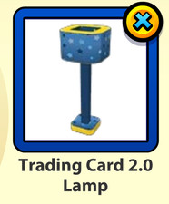 Webkinz Online Trading Card 2.0 Lamp Virtual Item
