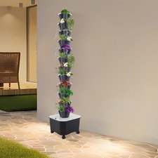 12-Tier 60-Hole Hydroponics Tank, Hydroponic ...