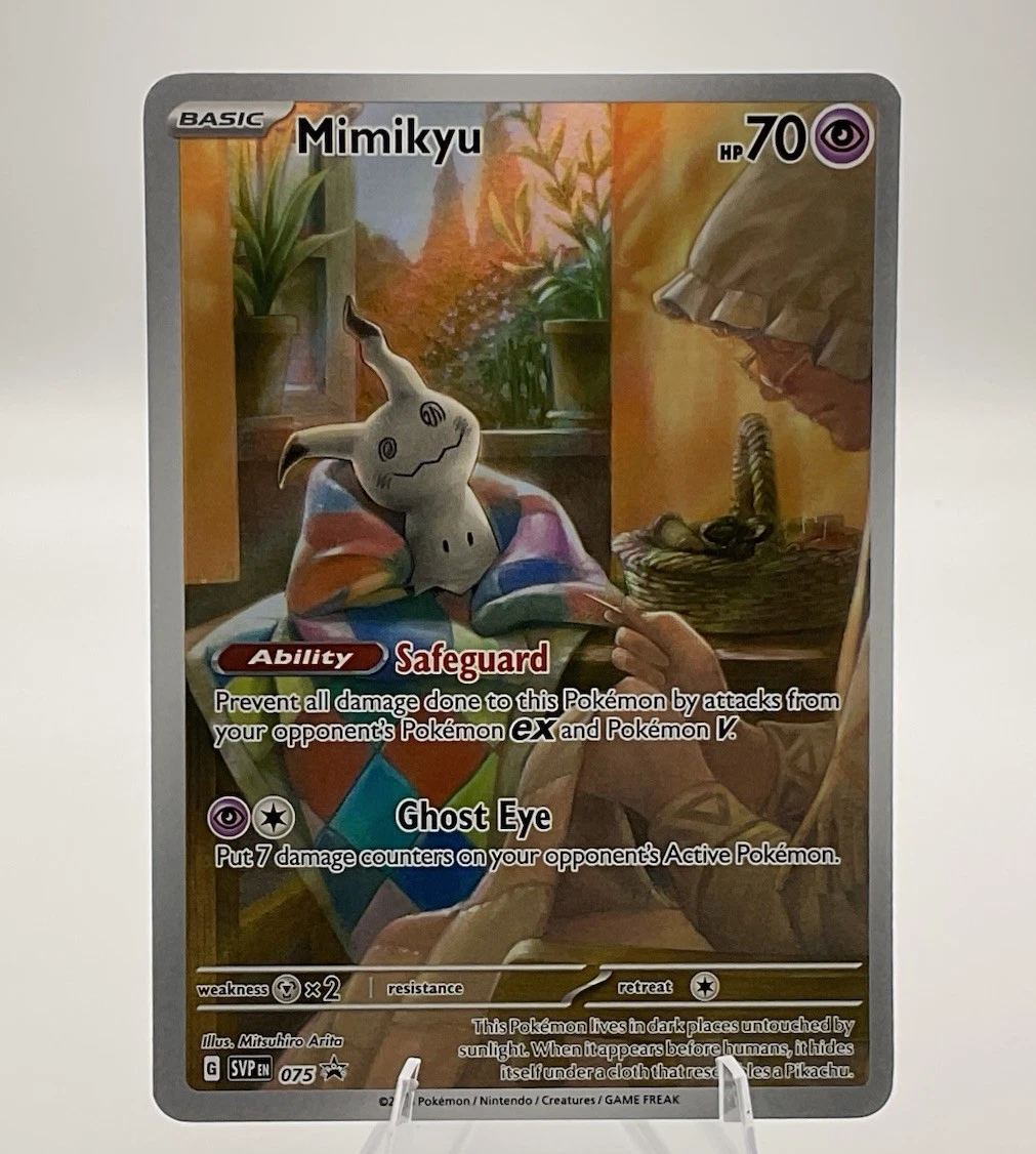 Mimikyu 075 Sv: Scarlet & Violet Promo Cards for sale | eBay