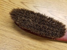 Clothes Brush Horsehair Wooden Handle Lint Remover Garment Shoe Pet Hair Tool US