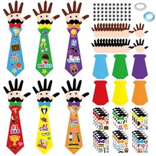 Cinrobiye 72pcs Fathers Day Craft 5 inches x 5 x 2 inches, COLORFUL