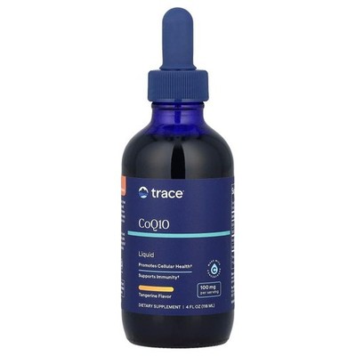 Trace Minerals, Liquid CoQ10, Tangerine, 4 fl oz (118 ml)