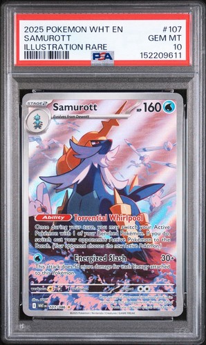 Samurott graded PSA 10 for sale on eBay