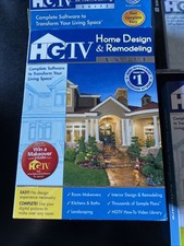 HGTV Home Design Remodeling Suite Software Windows XP VGC Complete Retail Box