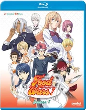 Food Wars Blu-ray Physical TV Series Soma Yukihira Cooking School Drama
