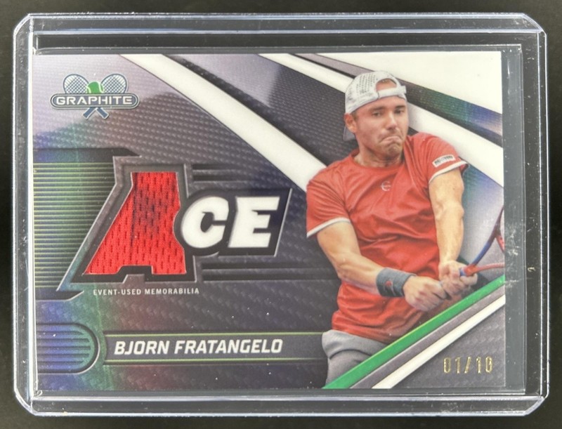 2024 Topps Graphite Bjorn Fratangelo Ace Relics White Refractor #/10