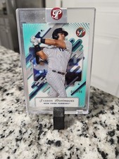 2025 Topps Pristine - Jasson Dominguez #149 Aqua Pristine Pulsar Refractor /199