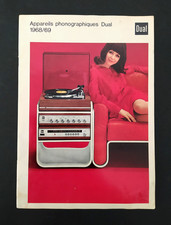 VINTAGE DUAL TURNTABLE -HI FI STEREO COMPONENTS BROCHURE CATALOG 1968-69