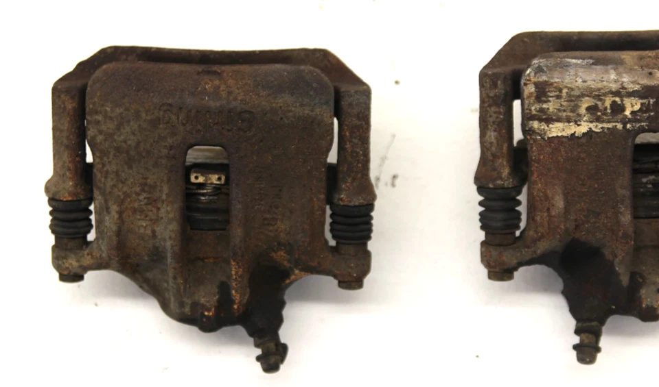 JUEGO DE PINZAS DE FRENO DELANTERAS IZQUIERDA DERECHA BMW GIRLING E30 84-92 CONDUCTOR PASAJERO Foto 3 de 4