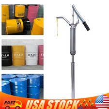 Adjustable 33-55 Gallon Lever Action Drum Barrel Pump for Transfer Liquids Steel