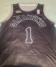 Victor Wembanyama Spurs Custom TB  Jersey (screenprint) Sz. 48 - fits like a XL