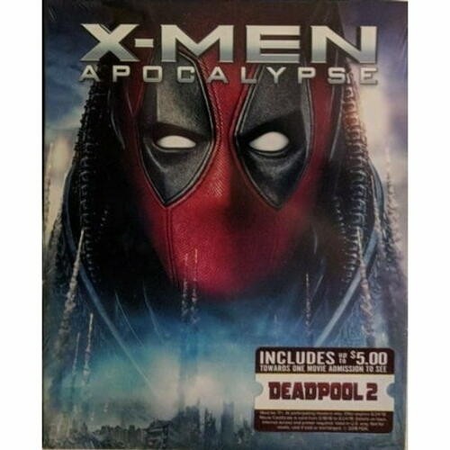 X-men Apocalypse Bly Ray W Deadpool Photobomb Slip Cover 1st