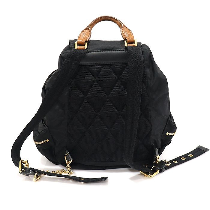 Burberry Black Nylon Technical Backpack Medium 40… - image 3