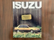 1987 Isuzu I-mark S Sedan Hatchback Original Dealer Sales Brochure Catalog