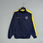 Boca Juniors Jacket Mens Large Blue Soccer Football Nike CABJ Argentina Futbol