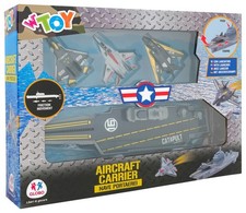 Toy Cars Aircraft Carrier Jet With Launcher Globo 39771