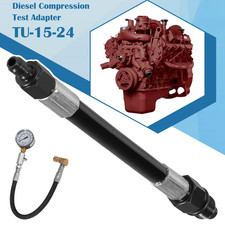 TU-15-24 Diesel Compression Test Adapter Fit Ford Navistar 6.0 6.4L Power Stroke
